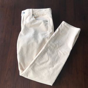 GAP 1969 Light Tundra Skinny Corduroy Pants Size 30